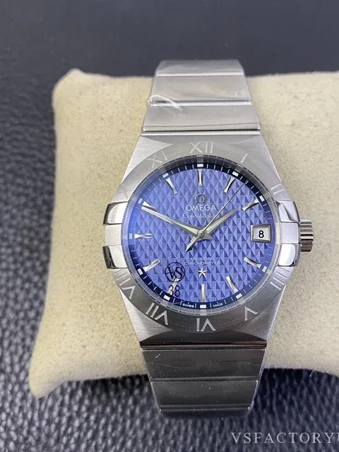 Omega Constellation Co-Axial 38mm Blue Super Clone | VS Factory