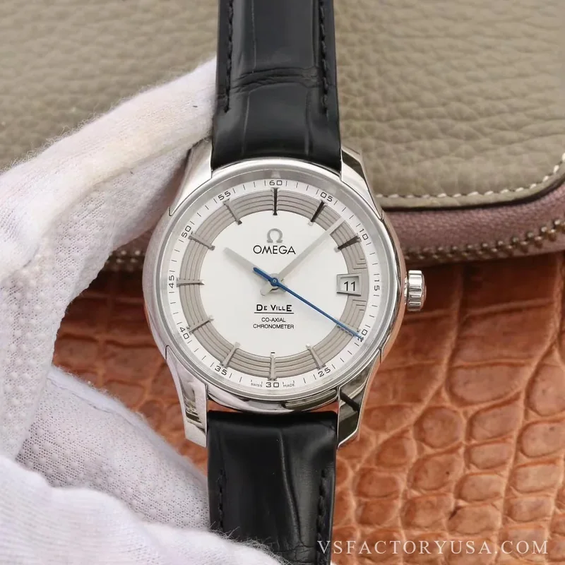 Omega De Ville Hour Vision White Dial 1:1 Super Clone