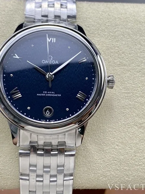 Omega De Ville Prestige 40mm Dark Blue Dial Super Clone | VS Factory