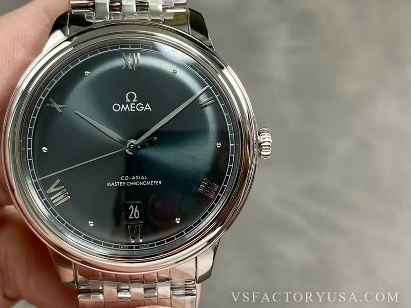 Omega De Ville Prestige 40mm Pine Green Dial Stainless Steel Bracelet 1:1 Super Clone