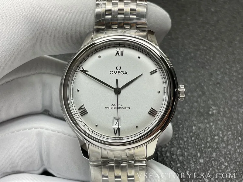 Omega De Ville Prestige 40mm Silver Dial 1:1 Super Clone