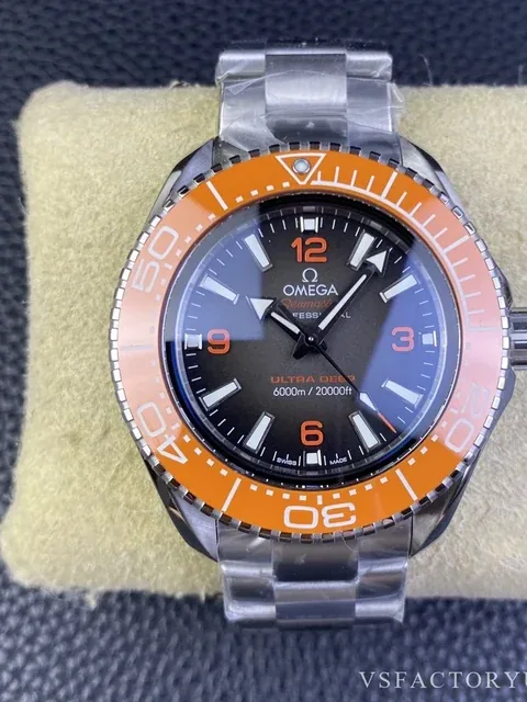 Omega Seamaster Ultra Deep 45.5mm Orange Super Clone | VS Factory