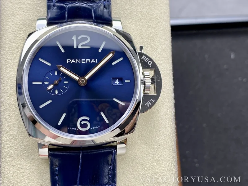 Panerai Luminor Due 42mm PAM01274 Modern Blue 1:1 Super Clone