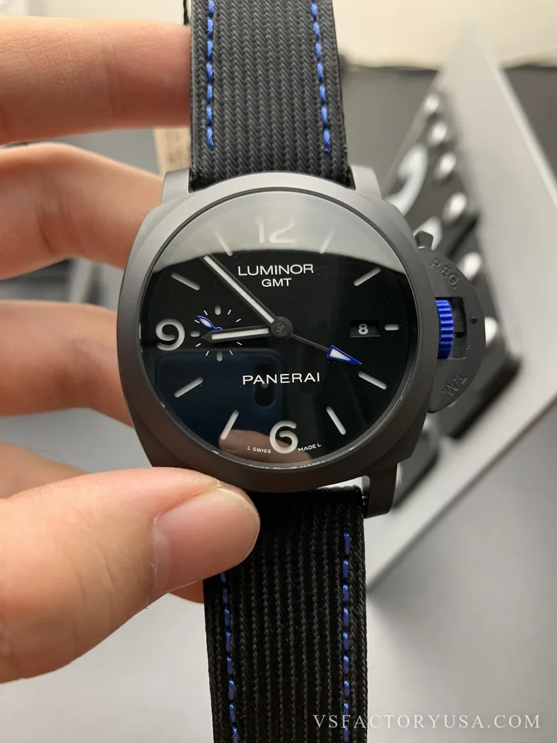 Panerai Luminor GMT Ceramica Bucherer Blue PAM01176 1:1 Super Clone