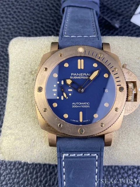 Panerai Submersible Bronzo Blu Abisso 42mm Super Clone | VS Factory