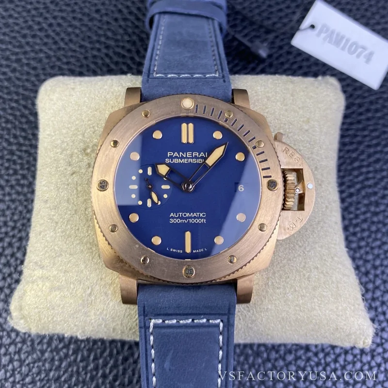 Panerai Submersible Bronzo Blu Abisso 42mm PAM01074 1:1 Super Clone