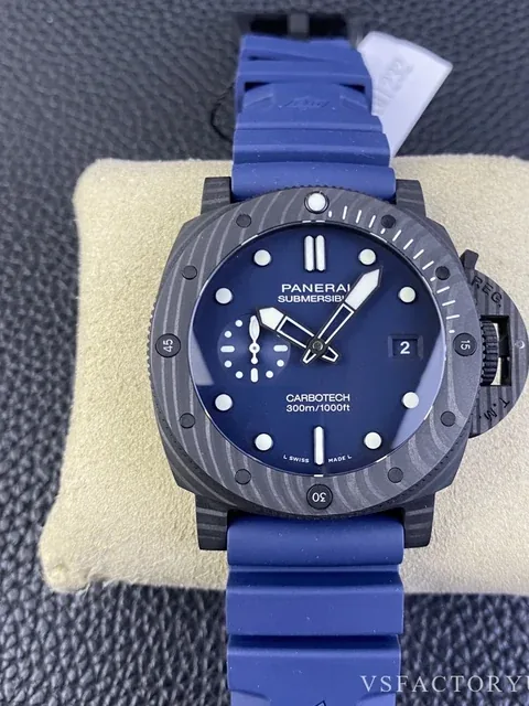 Panerai Submersible Carbotech 44mm Blue Super Clone | VS Factory