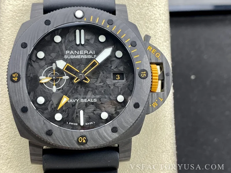 Panerai Submersible Navy SEALs Carbotech 44mm PAM01324 1:1 Super Clone