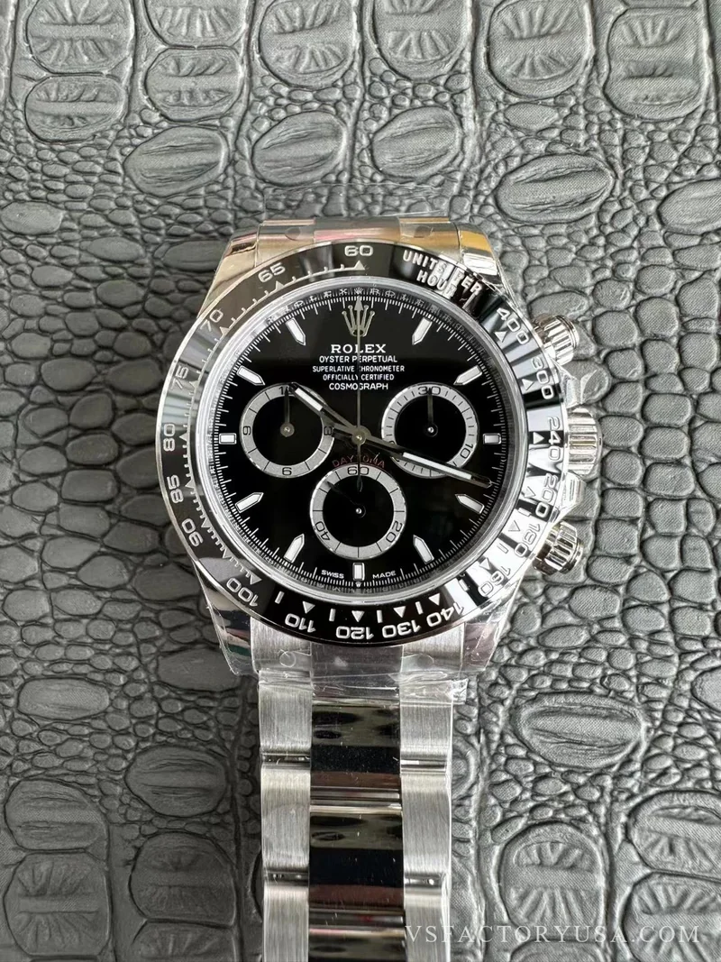 Rolex Cosmograph Daytona Black Dial Black Ceramic Bezel 1:1 Super Clone