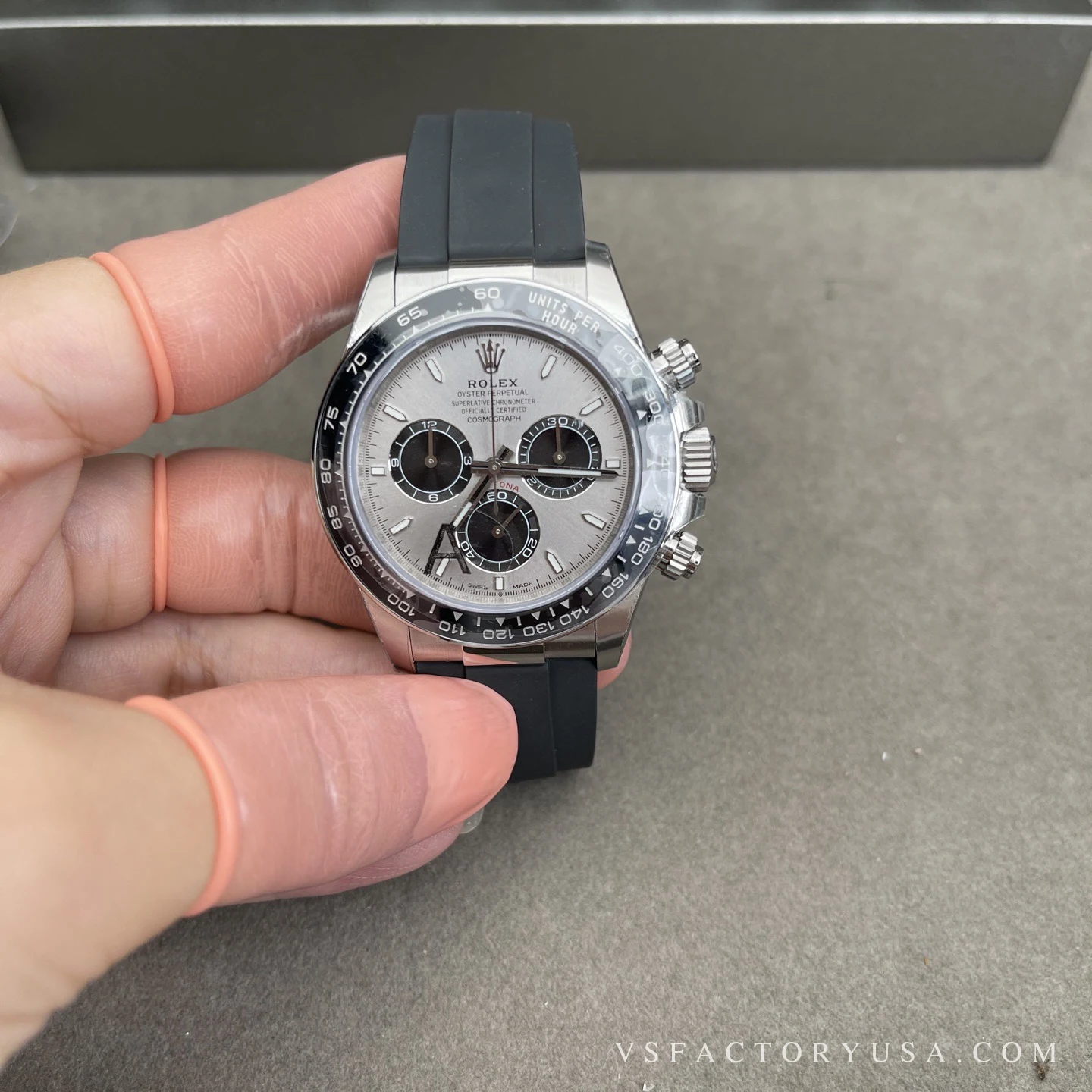 Rolex Daytona Grey Ghost 126519LN Super Clone | VS Factory — photograph 1 of 9