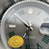 Rolex Datejust 41 White Roman Dial Jubilee Super Clone | VS Factory — photograph 8