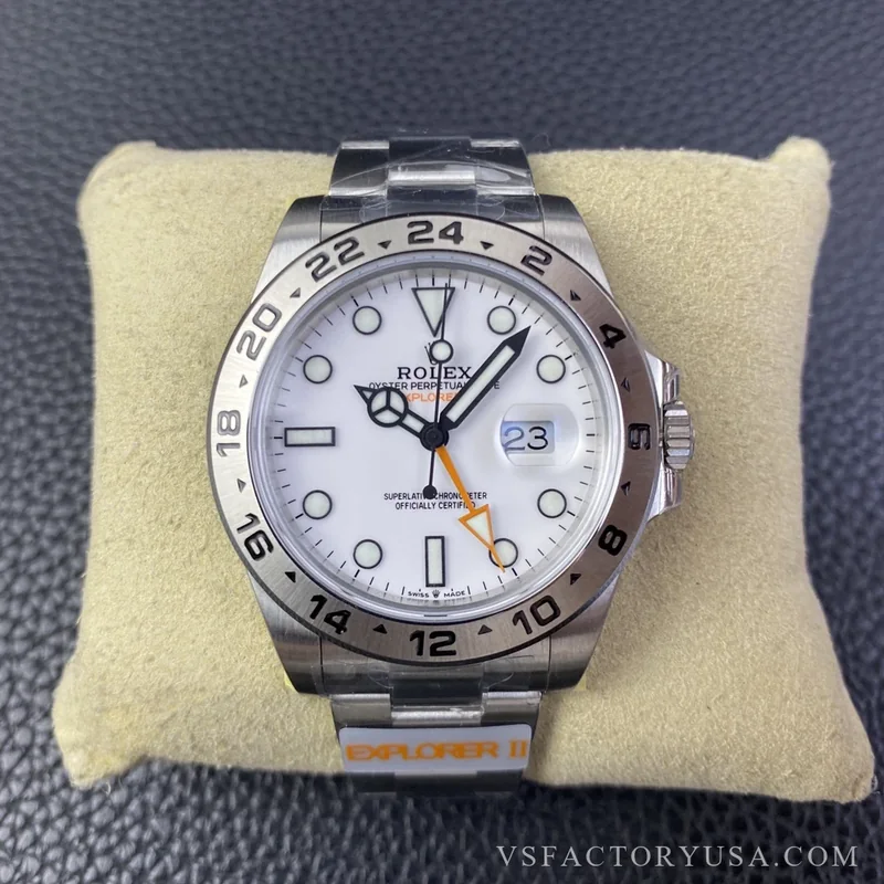 Rolex Explorer II 42mm Polar White Dial 1:1 Super Clone