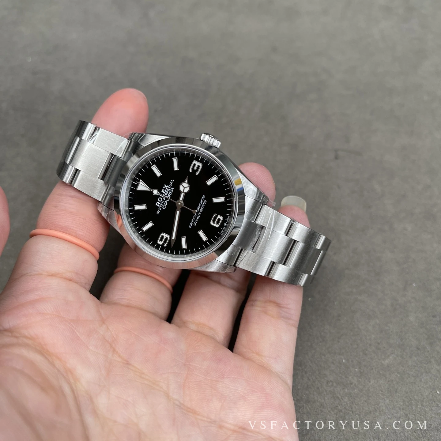 Rolex Oyster Perpetual 36mm Bright Super Clone 126000 | VS Factory — photograph 9