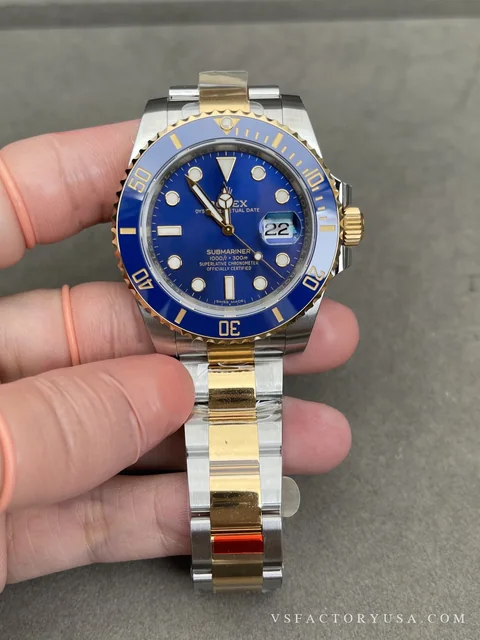 Rolex Submariner 41mm Two-Tone Bluesy Super Clone | VS Factory