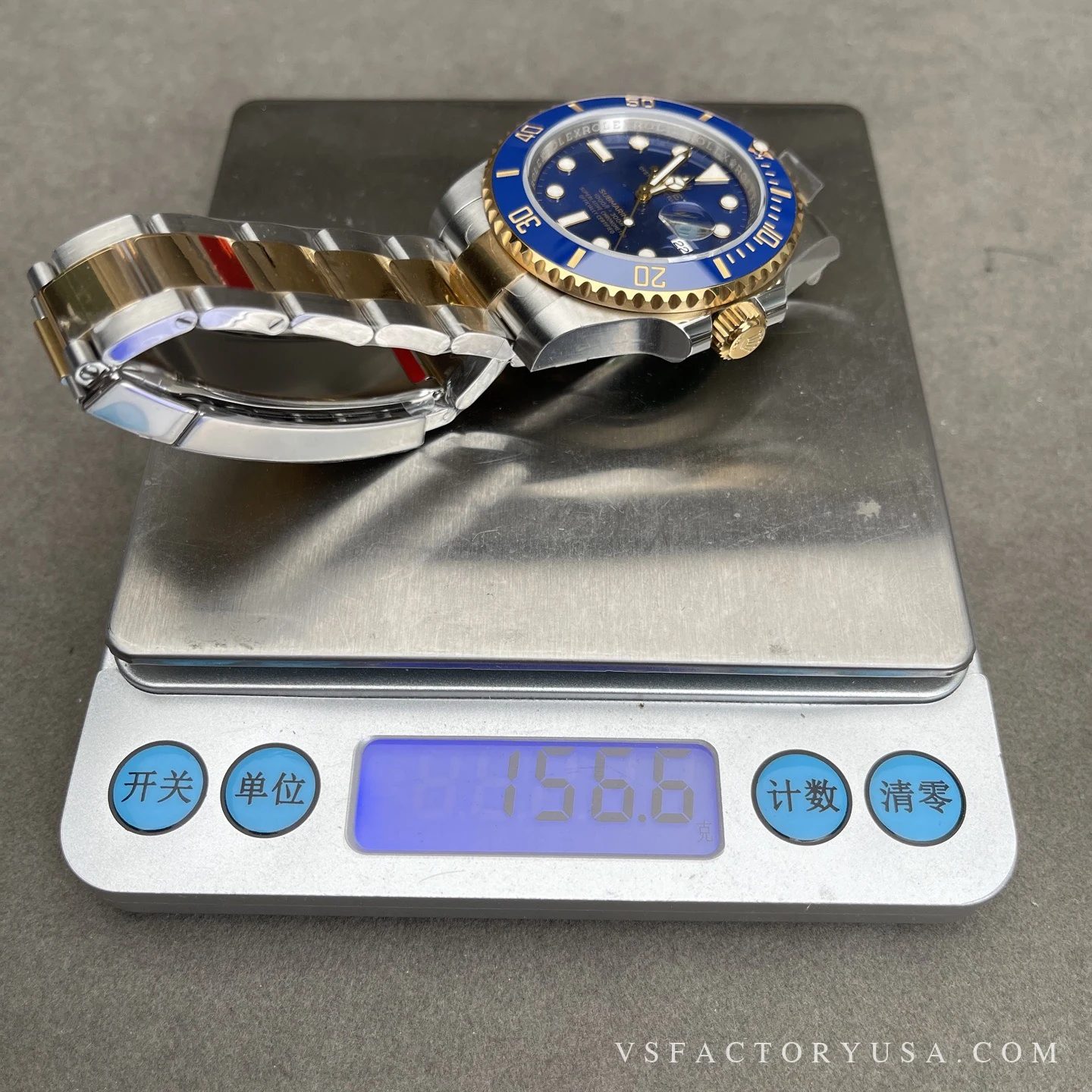 Rolex Submariner 41mm Two-Tone Bluesy Super Clone | VS Factory — photograph 8