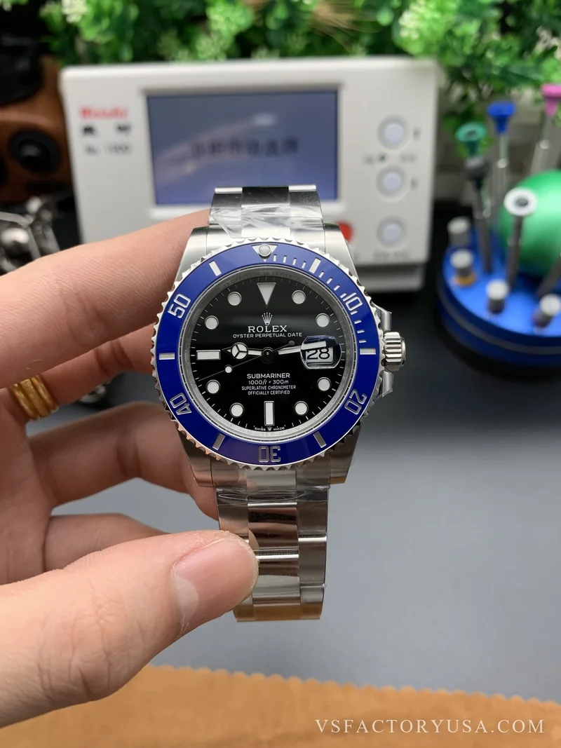 Rolex Submariner Date Cookie Monster Blue Bezel 41mm 1:1 Super Clone
