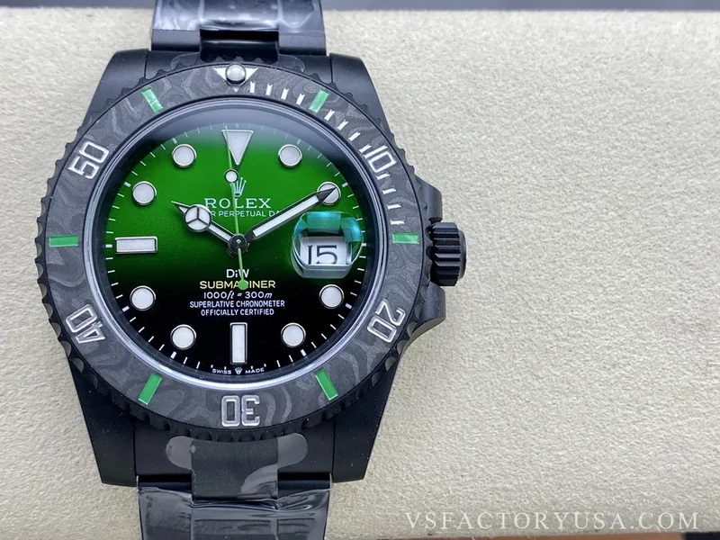 Rolex Submariner Date DiW Emerald Custom Green Gradient Dial 1:1 Super Clone