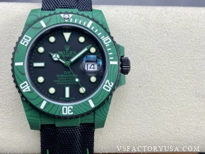 Rolex Submariner Date DiW Green Devil Layered Green Carbon (Custom Edition) 1:1 Super Clone